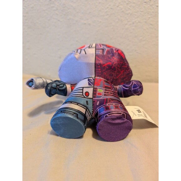 Transformers YuMe Plushies Ultron Megatron Mash-Up 7" Plush 2022 Hasbro Licensed - Picture 3 of 6